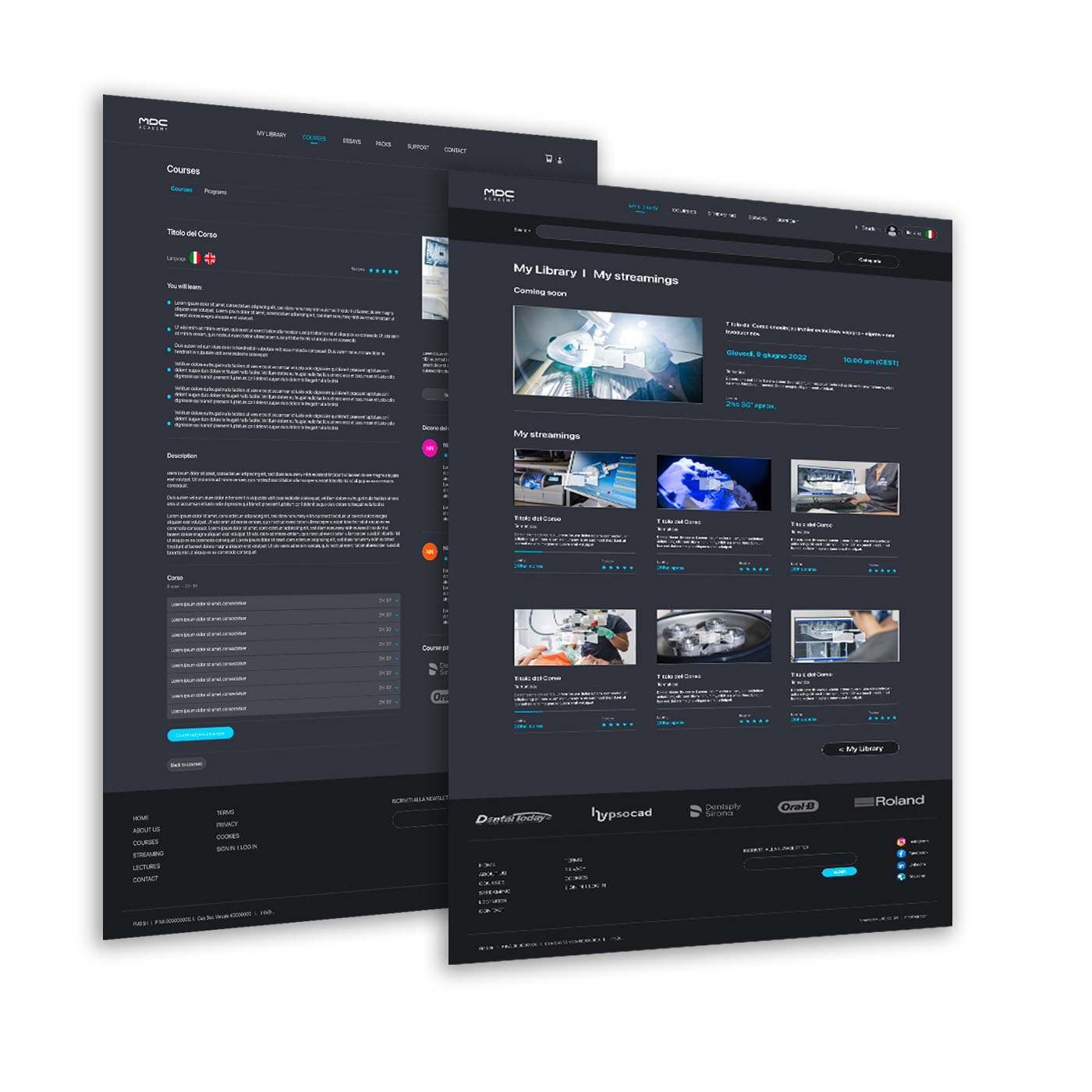 MDC-applicativo-gestionale